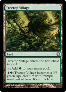 《樹上の村/Treetop Village》[KvD] 土地U