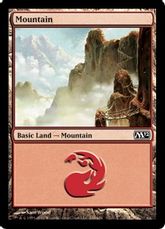 【Foil】(245)《山/Mountain》[M12] 土地