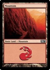 【Foil】(244)《山/Mountain》[M12] 土地