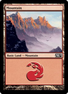 【Foil】(243)《山/Mountain》[M12] 土地