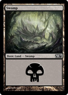 【Foil】(238)《沼/Swamp》[M12] 土地