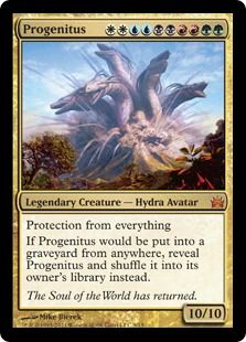 【Foil】《大祖始/Progenitus》[FtV:Legends] 金R