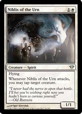 【Foil】《壺のニブリス/Niblis of the Urn》[DKA] 白U