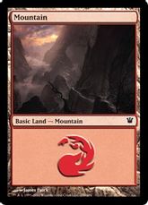 【Foil】(259)《山/Mountain》[ISD] 土地