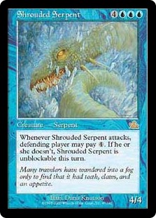 《隠されし海蛇/Shrouded Serpent》[PCY] 青R