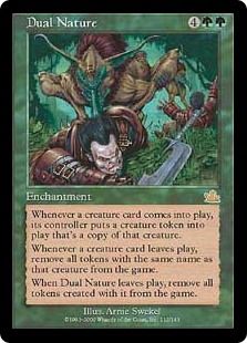 【Foil】《二重の造物/Dual Nature》[PCY] 緑R