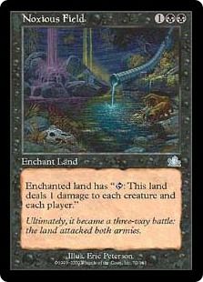 【Foil】《有毒の原野/Noxious Field》[PCY] 黒U