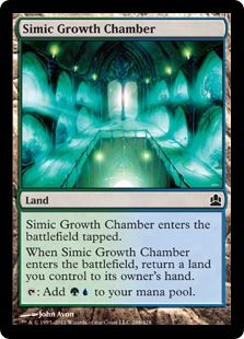 《シミックの成長室/Simic Growth Chamber》[CMD] 土地C