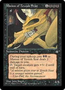 《Minion of Tevesh Szat》[ICE] 黒R