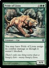 《ライオンの群れ/Pride of Lions》[AvN] 緑U