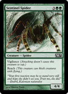 《歩哨蜘蛛/Sentinel Spider》[M13] 緑C