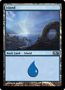 【Foil】(235)《島/Island》[M13] 土地