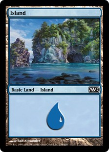 【Foil】(234)《島/Island》[M13] 土地
