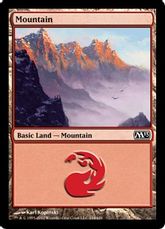 【Foil】(244)《山/Mountain》[M13] 土地