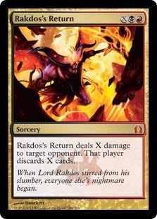 【Foil】《ラクドスの復活/Rakdos's Return》[RTR] 金R