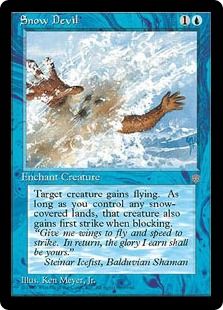 《雪竜巻/Snow Devil》[ICE] 青C