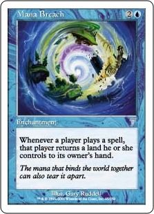 《マナ侵害/Mana Breach》[7ED] 青U