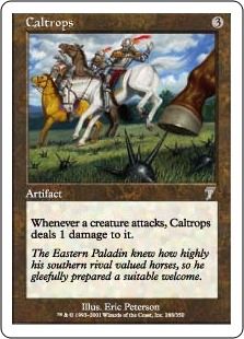 鉄びし/Caltrops》[7ED] 茶U | 日本最大級 MTG通販サイト「晴れる屋」