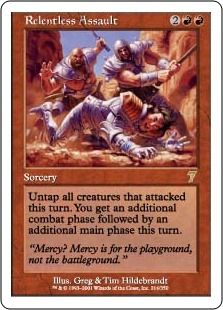 連続突撃/Relentless Assault》[7ED] 赤R | 日本最大級 MTG通販サイト 