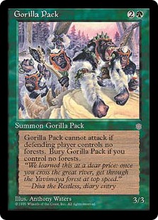 《Gorilla Pack》[ICE] 緑C