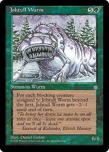 《ジョータル・ワーム/Johtull Wurm》[ICE] 緑U