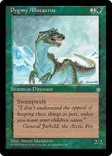 《Pygmy Allosaurus》[ICE] 緑R