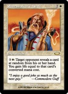 【Foil】《プレインズウォーカーの笑い/Planeswalker's Mirth》[PLS] 白R