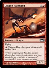 【Foil】《ドラゴンの雛/Dragon Hatchling》[M13] 赤C