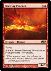 【Foil】《火翼のフェニックス/Firewing Phoenix》[M13] 赤R