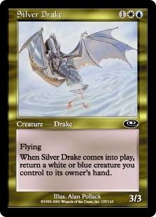 《銀のドレイク/Silver Drake》[PLS] 金C