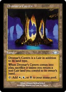 【Foil】《ドロマーの洞窟/Dromar's Cavern》[PLS] 土地U