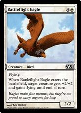 【Foil】《戦飛びの鷲/Battleflight Eagle》[M13] 白C