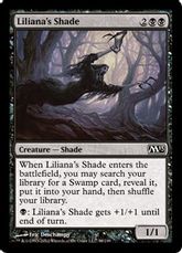 【Foil】《リリアナの影/Liliana's Shade》[M13] 黒C