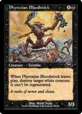 【Foil】《ファイレクシアの吸血兵/Phyrexian Bloodstock》[PLS] 黒C