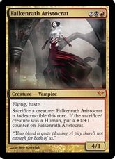 【Foil】《ファルケンラスの貴種/Falkenrath Aristocrat》[DKA] 金R