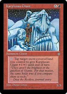 《Karplusan Giant》[ICE] 赤U