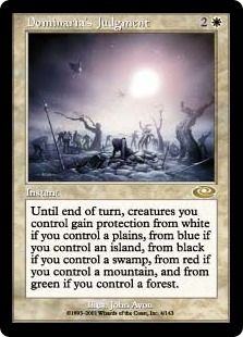 《ドミナリアの審判/Dominaria's Judgment》[PLS] 白R