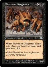 《ファイレクシアのガルガンチュア/Phyrexian Gargantua》[APC] 黒U