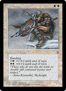 《Kjeldoran Knight》[ICE] 白R