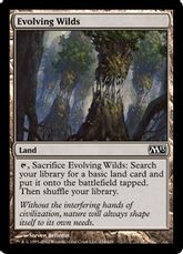 【Foil】《進化する未開地/Evolving Wilds》[M13] 土地C