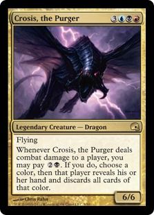 【Foil】《粛清するものクローシス/Crosis, the Purger》[GRB] 金R