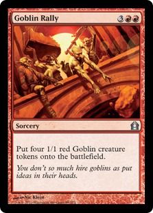 《ゴブリンの結集/Goblin Rally》[RTR] 赤U