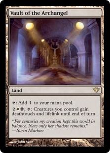 《大天使の霊堂/Vault of the Archangel》[DKA] 土地R