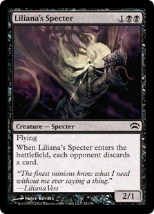 《リリアナの死霊/Liliana's Specter》[PC2] 黒C
