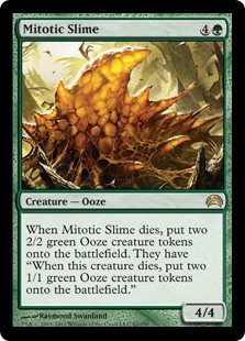 《分裂するスライム/Mitotic Slime》[PC2] 緑R