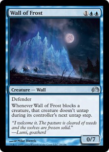 《霜の壁/Wall of Frost》[PC2] 青U