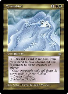 《嵐の束縛/Stormbind》[ICE] 金R