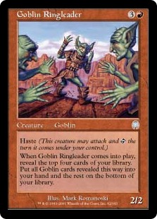 ゴブリンの首謀者/Goblin Ringleader》[APC] 赤U | 日本最大級 MTG通販