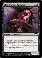 【Foil】《血の座の吸血鬼/Bloodthrone Vampire》[M13] 黒C