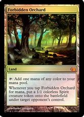 【Foil】《禁忌の果樹園/Forbidden Orchard》[FtV:Realms] 土地R